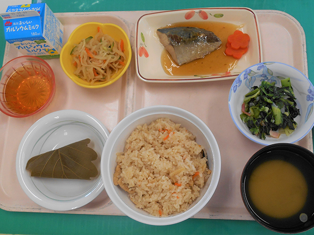 5月節句・昼食